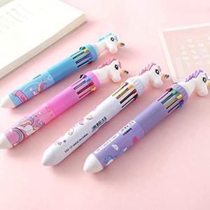 TAIKUU 久の物 10 PACK Glittery Retractable Ballpoint Pen Set, Fancy Cute  Comfortable Fun Sparkle Pens, Bling Colored Click Pens, Perfect for Women  Girls