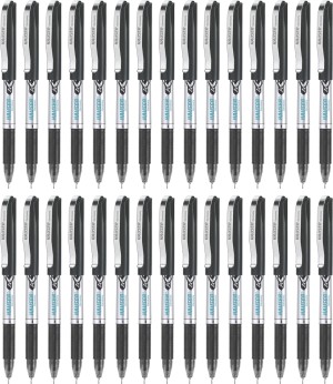  HAUSER SONIC Gel Pens, 0.55 MM Black Ink Pens, 10 Pc