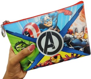 TITIRANGI Avenger Character Pencil Pouch for Kids Pencil Box for Boys  Stationery Gift for Kids Zipper Closer Geometry Box Pouches for Boys Pencil  Case - Price History