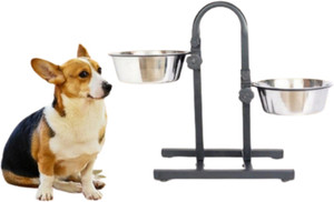 Pethub Bowl Stand Large Round Stainless Steel Pet Bowl Price in India Buy Pethub Bowl Stand Large Round Stainless Steel Pet Bowl online at Flipkart