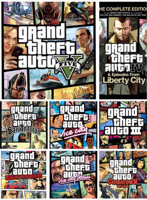 2CAP Gta San Andreas 5 In 1 Pc Game (Offline only) Complete Games