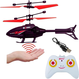 prisma collection RC Helicopter Remote Control Helicopter with Sensor and LED Light. Flying Helicopter for Kids Indoor Outdoor RC Helicopter Aeroplane Toy Gift for Boys Girls RC Helicopter Remote Cont...