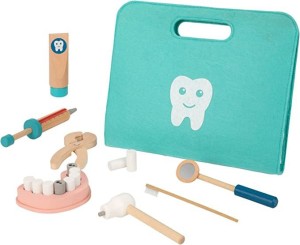 Doctor Set Jouets - Chien chez le dentiste - Play Set - Heal the Tooth -  avec lumière