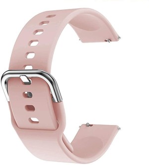 HIGAR 38mm SOFT SILICON BAND-PINK COLOR Smart Watch Strap Price in India -  Buy HIGAR 38mm SOFT SILICON BAND-PINK COLOR Smart Watch Strap online at