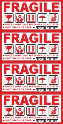 HANDLE WITH CARE STICKER by Popular Traders, CARE STICKER HANDLE from Delhi