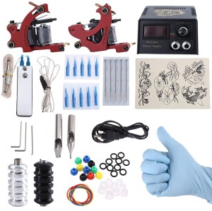 SAIKOYA Wireless Tattoo Machine Pen Kit with Digital India  Ubuy