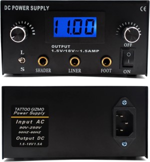 Hurricane Tattoo Power Supply for Professional