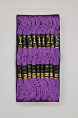 DMC-Equivalent 6-Strand Embroidery Floss Skein 14 Vibrant Violet Purple  Colors