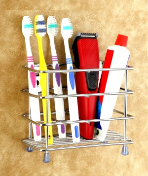 Veki Children's Toothpaste Rack Toothbrush Wall-mounted Household