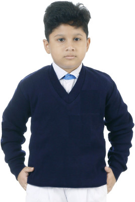 Navy blue sweater for school shop