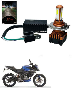 White for Bajaj Pulsar 160 NS DTS i Headlight Motorbike LED for