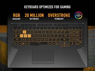 ASUS TUF Gaming F15 (FX506HF), keyboard