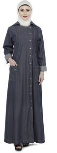 Momin Libas Polyester Solid Burqa