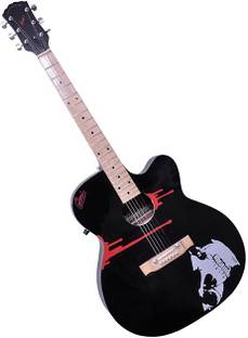 Signature Blade Black Acoustic Guitar Rosewood Rosewood