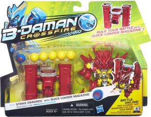 TAKARA TOMY B-Daman Crossfire - Strike Dragren With Quick Loader Magazine