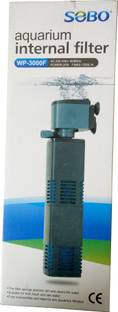 SOBO Aquarium Internal Filter WP-3000F (AC 220~240V | 50/60Hz Power:25W | F.MAX:1200L/Hr) Power Aquarium Filter