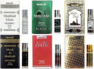MAYUR Different Arabian Fragrances Of 8 ml Each Floral Attar
