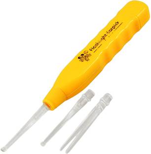 SJ 2pcs LED Light Safety Ear Pick Wax Remover Earpick