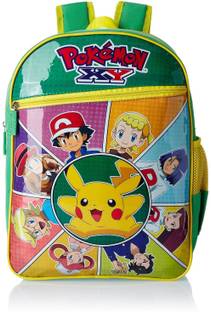 PoKeMoN Pikachu School Bag (Primary 1st-4th Std) वाटरप्रूफ स्कूल बैग