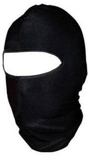 Motoway Black Bike Face Mask for Men