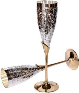 Stonkraft (Pack of 2) GBSML2 Glass Set Champagne Glass