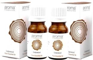 AROMA TREASURES Cedar Wood essential oil (pack of 2)