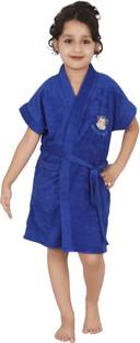 FeelBlue Royal Blue Medium Bath Robe