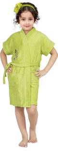 Superior Light Green Small Bath Robe