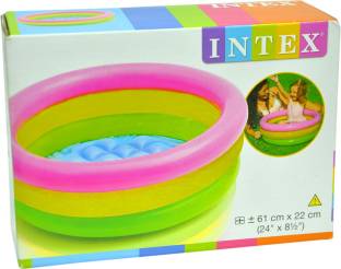 INTEX Water Tub Inflatable Pool 2ft Diameter Baby Bath Seat