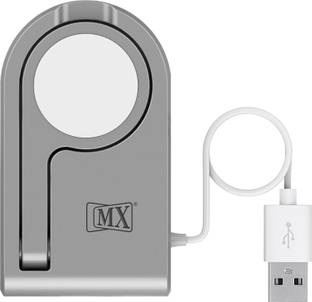MX Apple Watch Portable Magnetic Charging Dock with USB Cable 1 Mtr Charging Pad