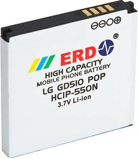 ERD BT-117 Compatible Mobile  for LG GD 510 Pop  Battery