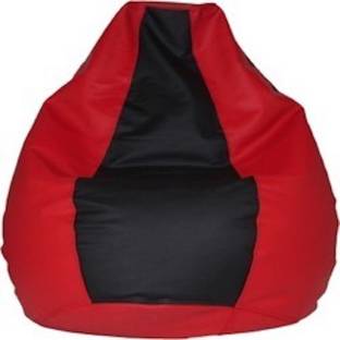 Mr.Lazy XXL Tear Drop Bean Bag Cover  (Without Beans)