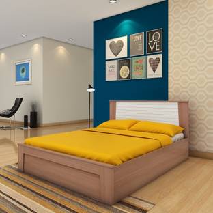 Hometown Ambra Engineered Wood Queen Box Bed