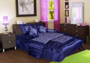Chelsi Satin Double King Sized Bedding Set