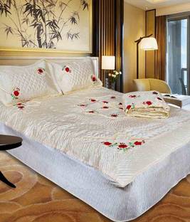 Chelsi Satin Double King Sized Bedding Set