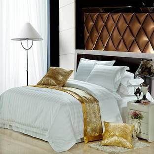 LINENWALAS Cotton King Sized Bedding Set