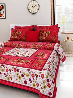 Bombay Cotton Cotton King Sized Bedding Set