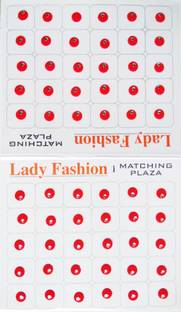 Lady FASHION Matching Plaza 1111201623 Forehead Red Bindis