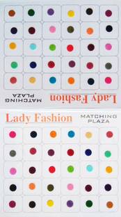 Lady FASHION Matching Plaza 2510201601 Forehead Multicolor Bindis