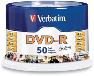 Verbatim DVD Recordable Spindle 4.7