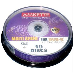 Amkette Pro DVD-R 10 Cake Box