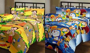 Furry Cartoon Single Dohar for  Mild Winter