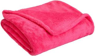 shivemconcepts Solid Double Mink Blanket for  Mild Winter