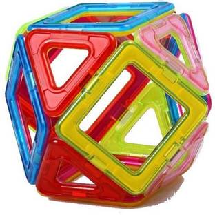 Toys Bhoomi 20 Piece Magical Magnetic Building Blocks Construction Set