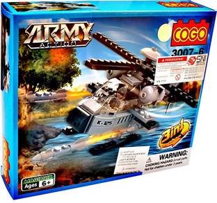 ToysBuggy Cogo Army Action Block Set - 3007-6