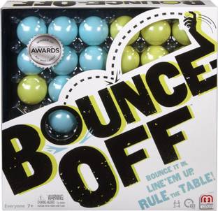 mattel GAMES Bounce Off Strategy & War Board Game