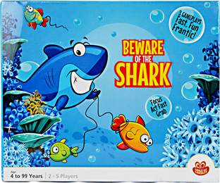 Chalk and Chuckles Beware Of the Shark Game Party & Fun Board Game