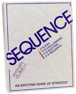 Jax Sequence Game Board 8002 Strategy & War Board Game