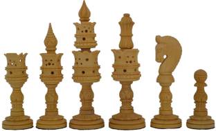 Chessncrafts Lotus Hand Carved (CNC-IA-1) Strategy & War Board Game