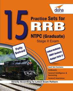 15 Practice Sets for Rrb Ntpc (Graduate) Stage II Exam